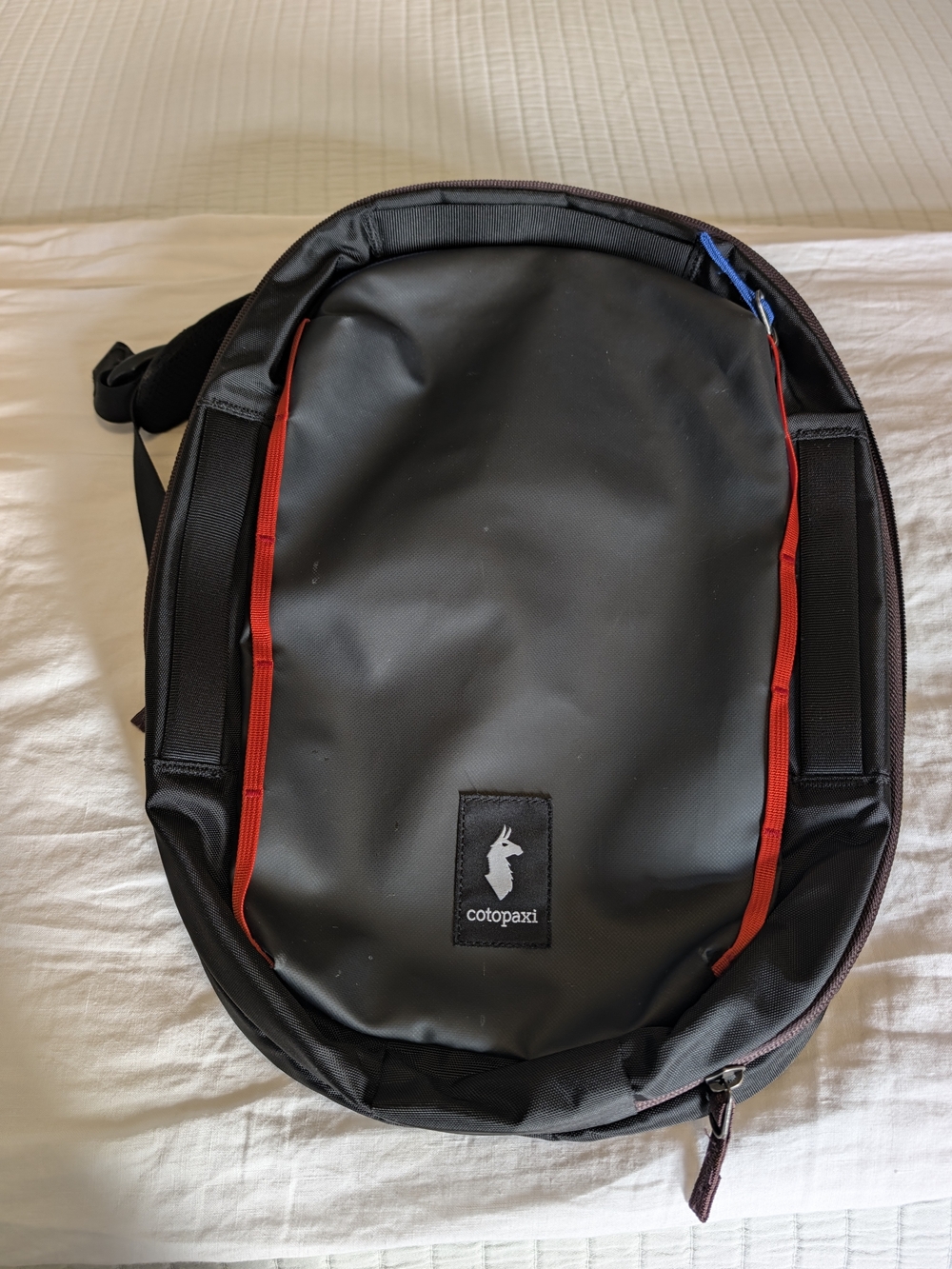 Cotopaxi Chasqui 13L Sling Travel Pack Black with Accents